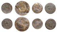 17th Century Tokens, SOMERSET, Ilchester, Borough Farthing, 2.05g/6h (N 4060; BW. 159); John Lockier, Farthing,...