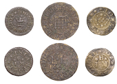 17th Century Tokens, SOMERSET, Langport, Borough Farthing [John Michell], 1667, 2.50g/9h (N 4073; BW. 175); John...