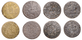 17th Century Tokens, SOMERSET, Somerton, Jerom. Churchey, Farthings, 1652 (2), 0.88g/6h (N 4104; BW. 213), 0.81g/12h...