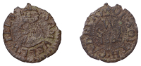 17th Century Tokens, SOMERSET, South Cadbury, Samuel Wills, Farthing, 1666, 0.41g/12h (N –; DY 52; BW. 216). Edge...