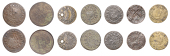 17th Century Tokens, WILTSHIRE, Warminster, James Eliott, Farthing, 1.12g/6h (N 5612; BW. 257), John Slade,...