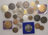 18th Century Tokens, DEVON, Exeter, Samuel Kingdon, Halfpenny, 1792, 12.62g/6h (DH 2); SOMERSET, Bridgwater, James...