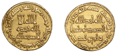 Umayyad, temp. Hisham ibn 'Abd al-Malik,  Dinar, no mint-name, 108h [AD 726/7] 4.16g/6h (ICV 202; Walker 228). Very...