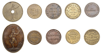 Miscellaneous Tokens and Checks, GLOUCESTERSHIRE, Bristol, Avon Packet Tavern [Coronation Road], W.J. Stowell, brass...