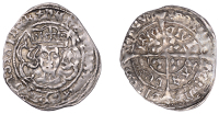 Henry VII (1485-1509), Late Portrait issues (c. 1496-1505), Groat, Dublin, type I, broad facing bust within...