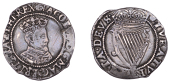 James I (1603-1625), Second coinage, Sixpence, mm. rose, first bust, 2.28g/2h (S 6517; DF 262). Nearly very fine,...