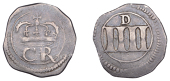 Charles I (1625-1649), Ormonde Money, Groat, thick numeral and large d on rev., 1.80g/6h (S 6548; DF 303). Good fine...