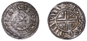 Hiberno-Scandinavian Period, Sihtric, Phase I, Penny, Dublin, Fastolf, in imitation of CRVX coinage, in the name of...