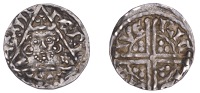 Henry III (1216-1272), Penny, type IIa, Dublin, Ricard, ricard on dive, cinquefoil to right of bust, 1.47g/8h (S...