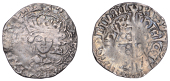 Henry VII (1485-1509), Late Portrait issues (c. 1496-1505), Groat, Dublin, type IIC, bust with open crown within...