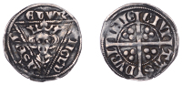 Edward I (1272-1307), Second coinage, Penny, class IVa, Dublin, single pellet below bust, large letters on rev.,...
