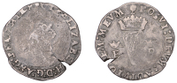 Elizabeth I (1558-1603), First issue (1558), Groat, mm. rose, bust 1F, reads regi’, 2.73g/12h (S 6504; DF 246);...