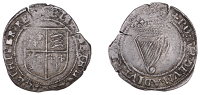 Elizabeth I (1558-1603), Third issue (1601-2), Sixpence, mm. trefoil, 2.93g/12h (S 6508; DF 253). Good fine, small...