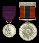 A rare Medal for the Order of the British Empire pair awarded to Superintendent H. M. Pratchett, Watford Fire...
