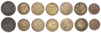 Miscellaneous Tokens and Checks, SOMERSET, Bridgwater, Bristol Arms, E[lizabeth] Wippell, bronze Twopence, ep, 24mm...