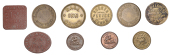 Miscellaneous Tokens and Checks, SOMERSET, Castle Cary, Britannia Inn, John Andrews, brass, ep, 20mm (SPHT 154;...