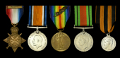 Five: Corporal W. H. Nosworthy, 2nd Battalion, Devonshire Regiment, who was Mentioned in Despatches and awarded the...
