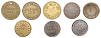 Miscellaneous Tokens and Checks, SOMERSET, Long Sutton, Lime Kiln Inn, brass Threepence by Vaughton, eg, 26mm (SPHT...