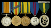Five: Lieutenant-Colonel W. N. Bazeley, Devonshire Regiment, who was wounded in action at the Es Sinn Dujailah...