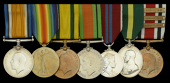 Seven: Private C. J. Mitchell, Devonshire Regiment, later Exeter Special Constabulary, who was recommended by the...