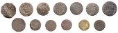 17th Century Tokens, KENT, Ashford, William Botting, Halfpenny, 1669, 1.03g/6h (N 2372; BW. 4), Samuell Wood,...