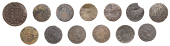 17th Century Tokens, KENT, Dover, Borough Halfpenny, 1668, 2.91g/12h (N 2506; BW. 198); I.A.B. at the skoch armes,...