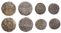 17th Century Tokens, KENT, Leeds, Nathaniell Benson, Farthings (2), 1.22g/3h, 0.74g/6h (both N –; BW. 369); Jerimy...