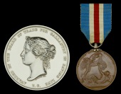 The Board of Trade Sea Gallantry Medal, Lloyd’s Bronze Medal for Saving Life, and Royal National Lifeboat...