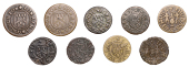 17th Century Tokens, KENT, Maidstone, James Ruse, Farthings (2), 1.03g/6h, 0.68g/6h (both N 2632; BW. 385); Thomas...