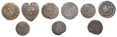 17th Century Tokens, KENT, Maidstone, Thomas Wall, Halfpence, 1667 (3), 2.72g/6h, 1.59g/6h, 1.42g/6h (all N 2639;...