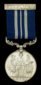 Royal Society for the Prevention of Cruelty to Animals Life Saving Medal, silver (Fmn. B. Glanville. 1959) complete...
