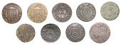17th Century Tokens, KENT, Maidstone, Steven Weeks, Farthings (4), 1.37g/6h, 0.67g/6h (both N 2645, former this...