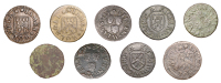 17th Century Tokens, KENT, Maidstone, Steven Weeks, Farthings (4), 1.37g/6h, 0.67g/6h (both N 2645, former this...