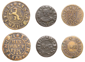 17th Century Tokens, KENT, Sutton Valence, John Burkhuest, Farthing, 1657, 1.61g/9h (N 2757/2a, this piece; BW....