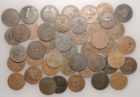 18th Century Tokens, KENT, Halfpenny tokens (45), viz. Appledore (2, DH 3, 3a); Benenden (2, both DH 4); Brookland...