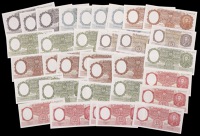 El Banco Central de la Republica Argentina, 10 Pesos (9), 50 Pesos (5), 100 Pesos (6), 5 Pesos (4), 50 Pesos (3),...