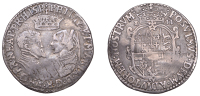 Philip and Mary (1554-1558), Shilling, undated, full titles and mark of value, 6.15g/1h (N 1967; S 2498). Trace of...