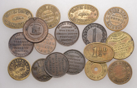 Miscellaneous Tokens and Checks, LANCASHIRE, Ashton-under-Lyne, Ashton-under-Lyne Coffee and Cocoa Tavern Co Ltd,...
