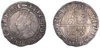 Elizabeth I (1558-1603), Sixth issue, Shilling, mm. key, bust 6B, 5.76g/12h (N 2014; S 2577). Minor roughness in...