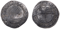 Elizabeth I (1558-1603), Sixth issue, Shilling, mm. A, bust 6A, 6.09g/9h (N 2014; S 2577). Light graffiti scratch...