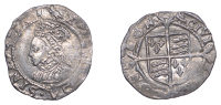 Elizabeth I (1558-1603), Second issue, Penny, mm. martlet, bust 3I, beaded inner circles, 0.45g/3h (N 1988; S 2558)....