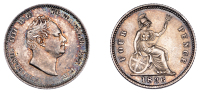 William IV (1830-1837), Groat, 1836 (ESC 2514; S 3837). Beautifully toned, almost extremely fine	 £50-£70