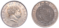 George III (1760-1820), New coinage, Halfcrown, 1817, small head (ESC 2096; S 3789). Lightly hairlined, edge bruise...
