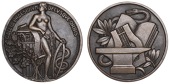 FRANCE, La France éternelle [Eternal France], 1942, an Art Déco bronze medal by G.-A. Lavrillier for the Société...