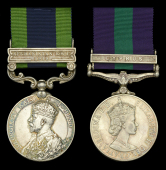 India General Service 1908-35, 1 clasp, Afghanistan N.W.F. 1919 (G-87834 Pte. R. F. Sheppard, Midd’x. R.)...