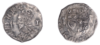 Charles I (1625-1649), Tower mint, Penny, Gp D, type 3.2, mm. two pellets (?), no inner circles, no cr by shield,...