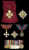 The important G.C.B., K.B.E. C.M.G. group of twelve awarded to General The Lord Bourne of Atherstone, late Royal...