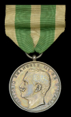 Italy, Kingdom, Messina Earthquake Medal 1908, silver, unnamed as issued, in embossed case of issue, edge bruising,...