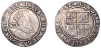 James I (1603-1625), Shilling, mm. escallop, fourth bust, 5.80g/4h (N 2100; S 2655). Toned, fine 	£90-£120