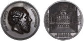 BELGIUM, Inauguration du nouvelle Bourse d’Anvers [Opening of the New Antwerp Stock Exchange], 1872, a bronze...